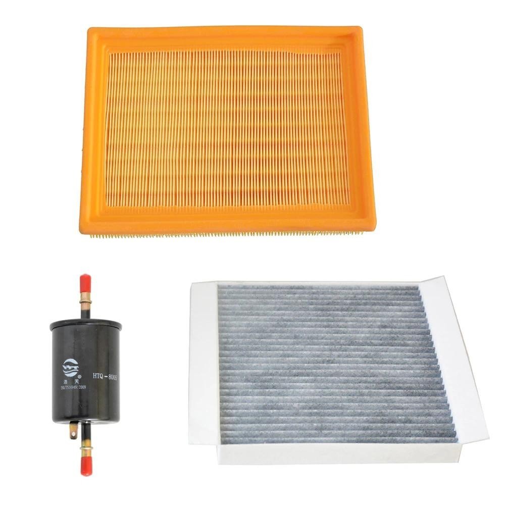 3 ชิ้นการใช้ Cabin Air Filter ชุดสําหรับ MG GT 1.5L 2014- ROEWE 1.5 L 360 2015- 360 PLUS 2017- 50016