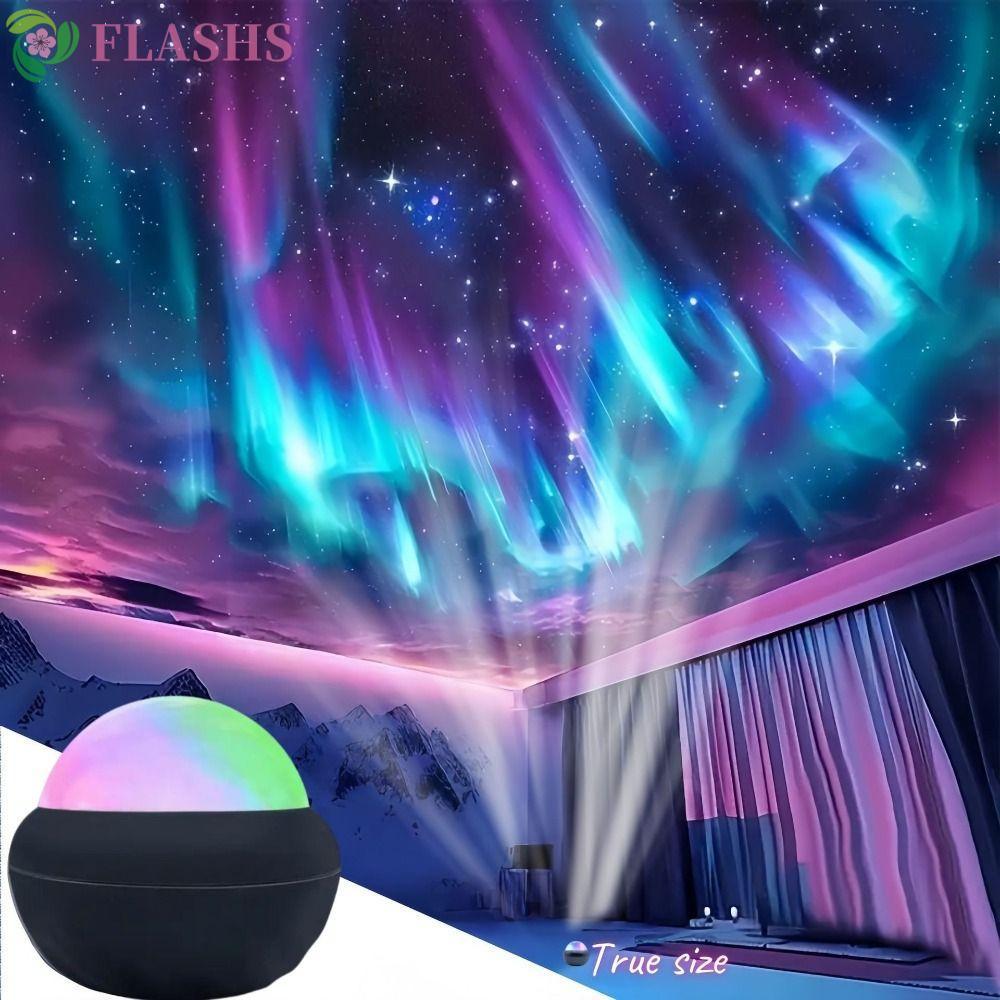 แฟลชซิน ไฟเหนือโปรเจคเตอร์,ไฟ นํา ยูเอสบี ขับเคลื่อนแสงดาวโปรเจคเตอร์,แสงบรรยากาศที่มีสีสันแสงเรืองแสงโคมไฟระลอกผลแสงแสงแสงแสงออโรร่าพรรคตกแ