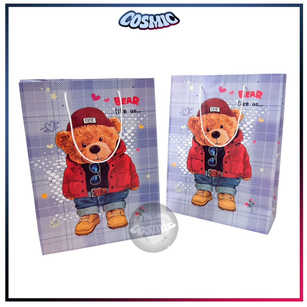 CUTE MOTIF PAPER BAG / FANCY PAPER BAG / PAPER SOUVENIR BAG