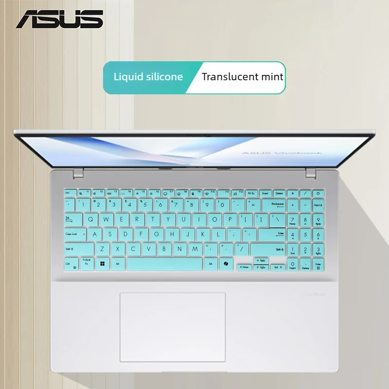 ซิลิโคนแป้นพิมพ์แล็ปท็อปสําหรับ ASUS Vivobook 16 M1607 M1607KA M1607K X1607QA X1607CA V16 V3607 V360