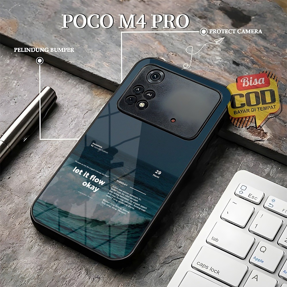 SoftCase Poco M4 Pro [M87] Softcase Glitter Poco M4 Pro Case Casing Hp Poco M4 Pro Camera Protector 