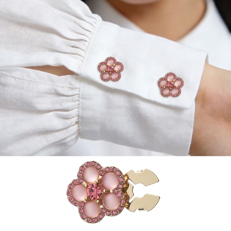 ONE Elegant Nature Concept รอบ Cufflinks อุปกรณ์เสริมสําหรับชุดเสื้อ