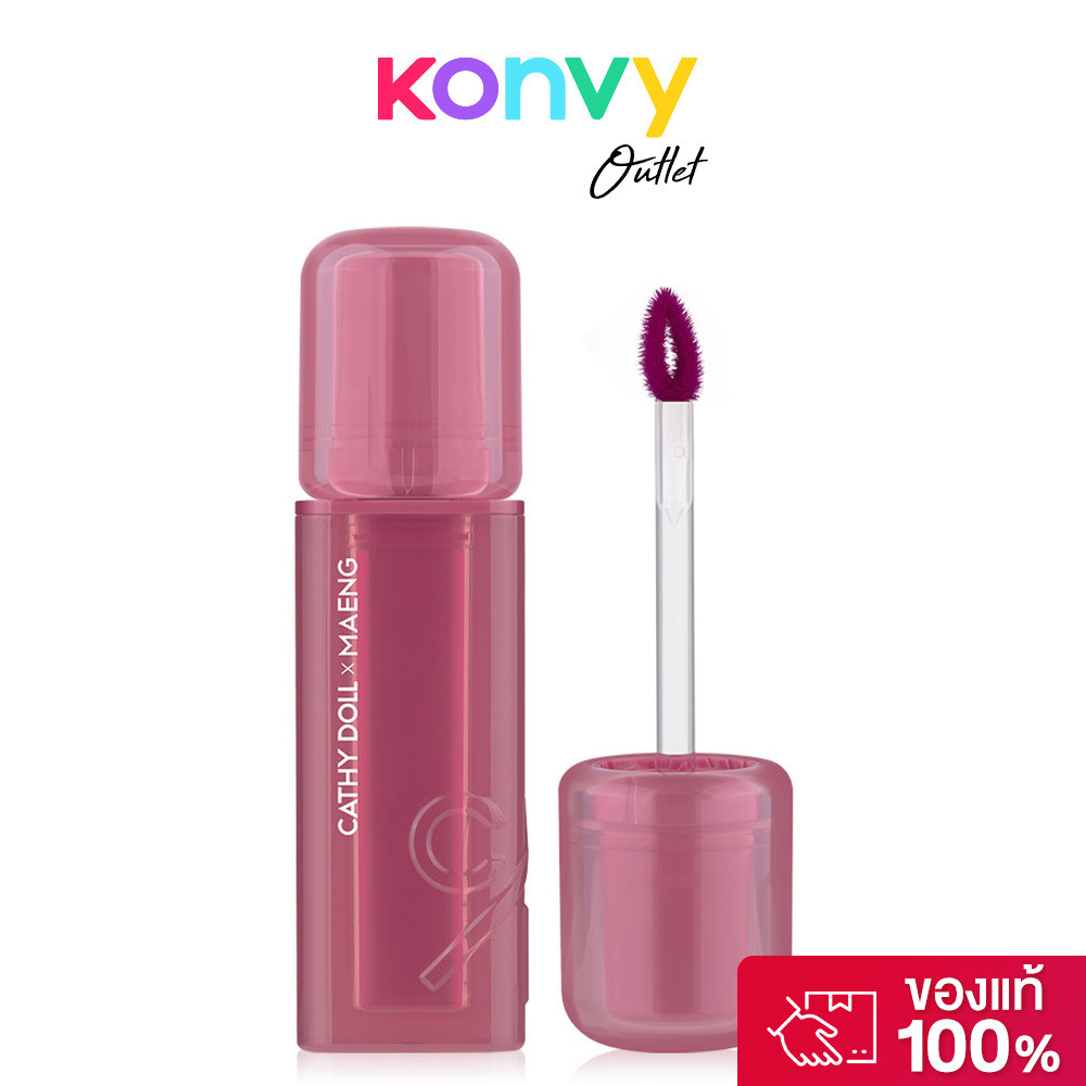 Cathy Doll x Maeng Ink Lip Gloss 3.2g #01 Berry Blink เคที่ดอลล์ ลิปกลอสปากฉ่ำ.