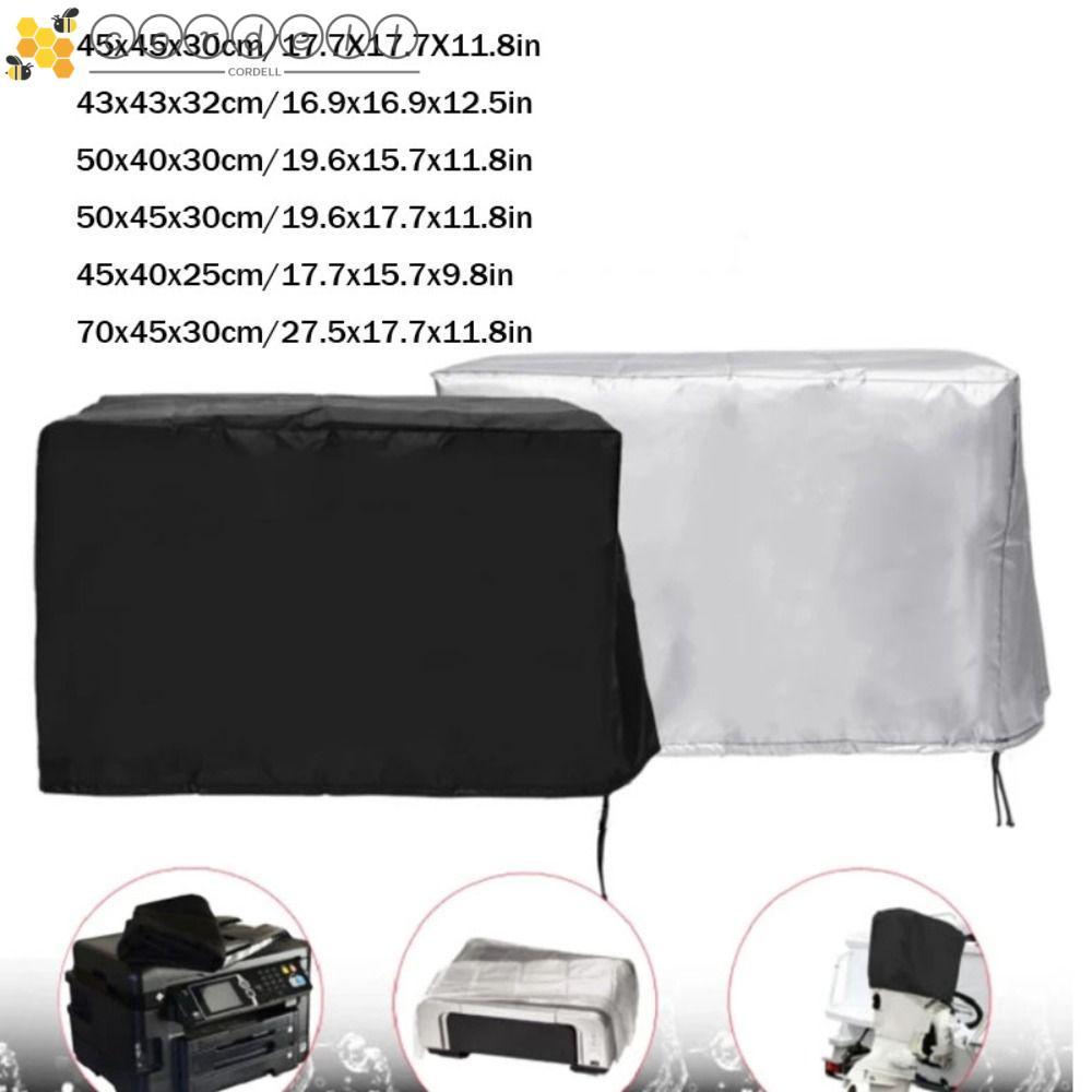 CORDELL Office Printer Dust Cover, Storage Bag UV Protection Printer Protective Cloth, ทําความสะอาดง