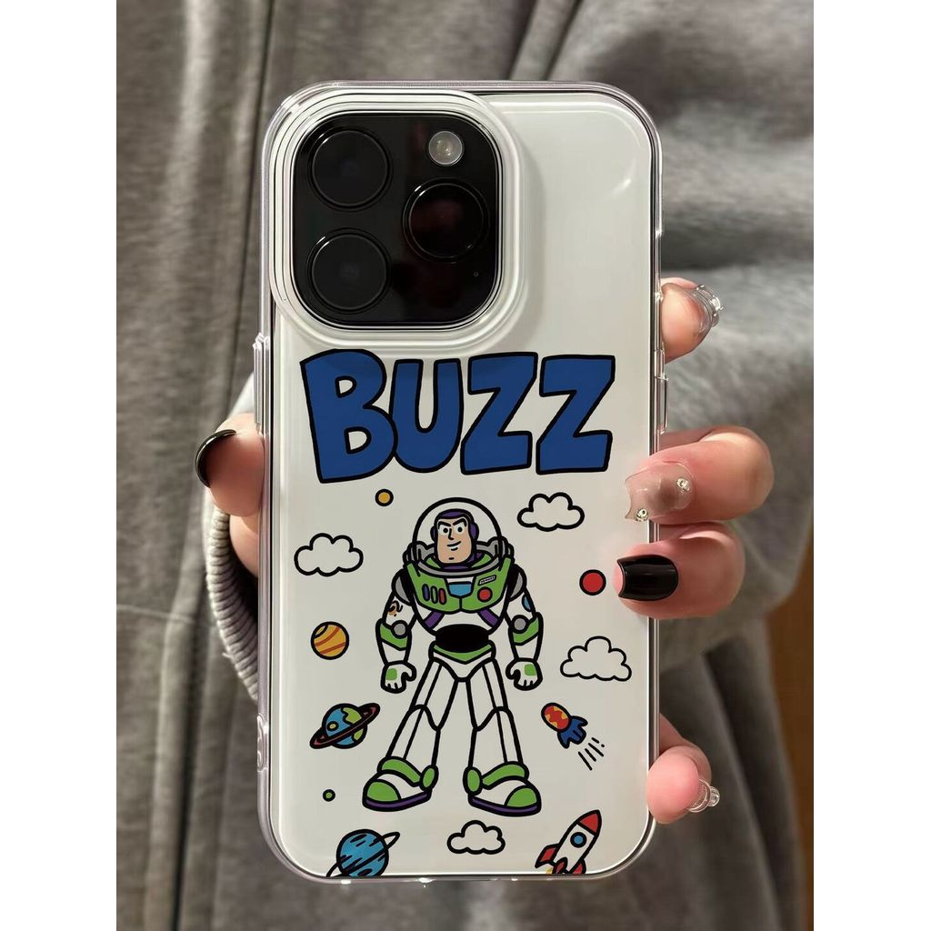เคสความงาม Buzz Lightyear เหมาะสําหรับ 17/16pro Apple 11 เคสโทรศัพท์ iPhone15/14 กันกระแทก 13/12 เคสโทรศัพท์