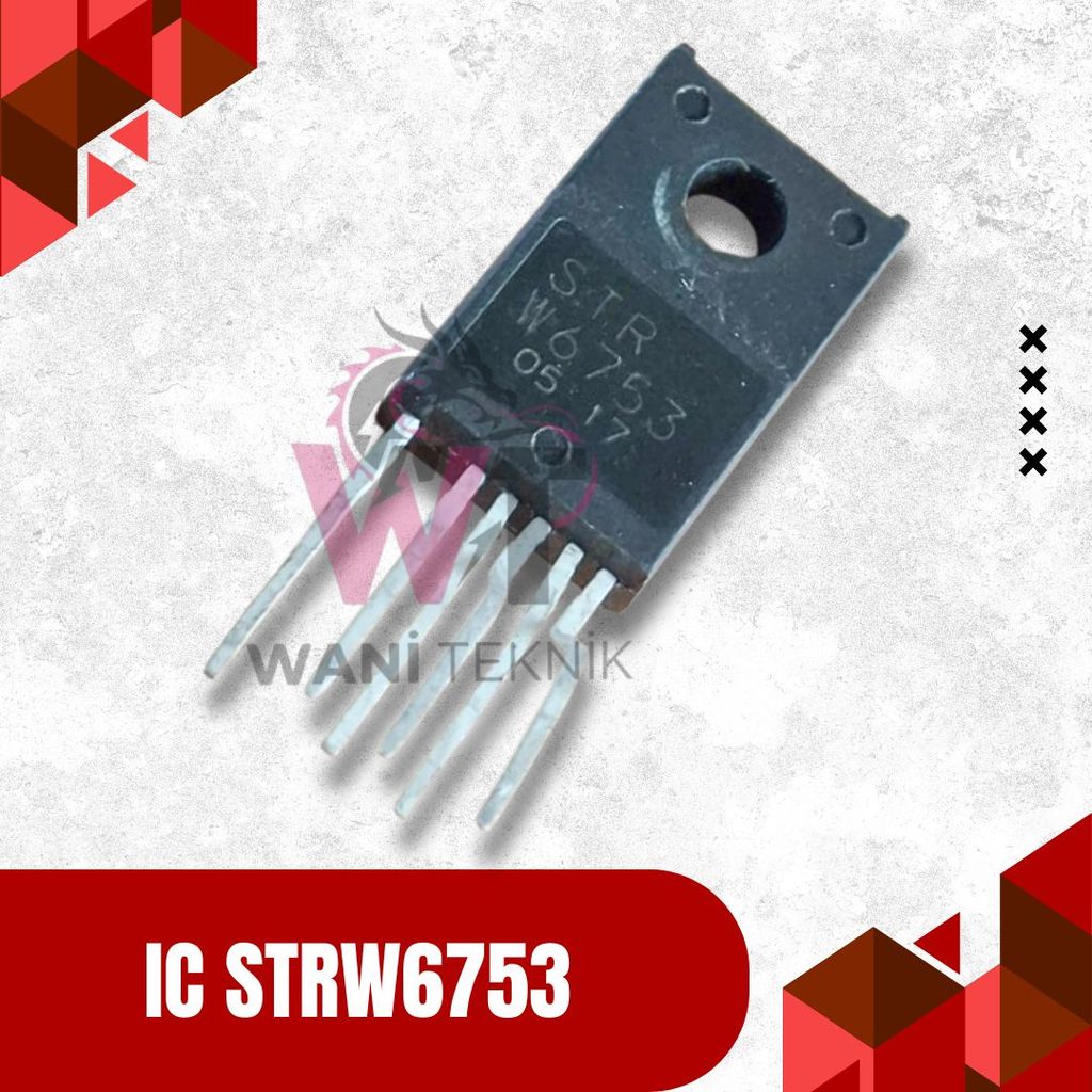 IC STRW6753 STR W6753 SMPS PWM Regulator Quasi Resonant TV PSU คุณภาพดีที่สุด