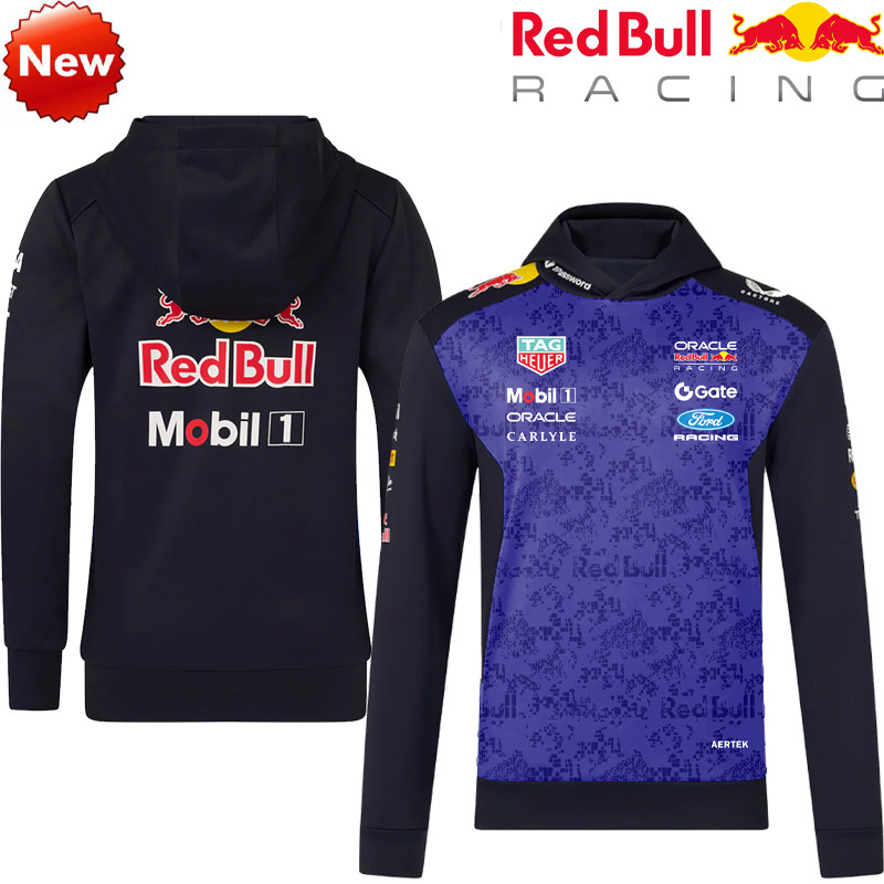 2026ใหม่ล่าสุดF1 Racing Hooded Sweat + F1 Red Bull RacingทีมHoodie + ฤดูใบไม้ผลิผู้ชายและผู้หญิงเสื้