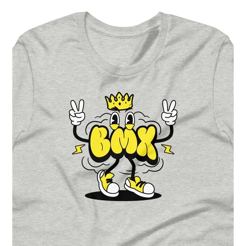 เสื้อยืดลายมาสคอต BMX