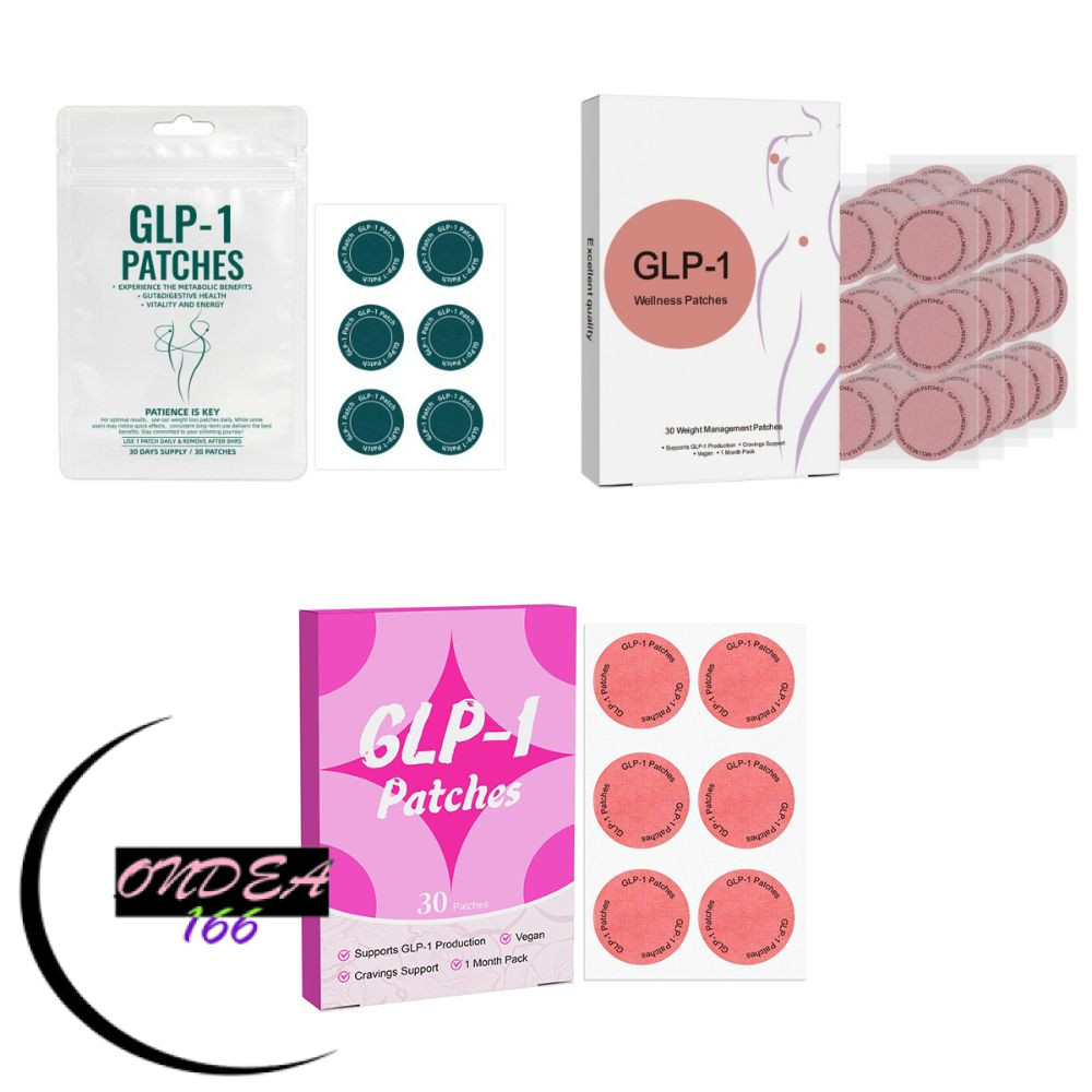 ONDEAL66 Body Care Patch, 30 Patch Natural GLP-1 Patch, Rose Oil Gentle Moisturizing Skin Healthy Su