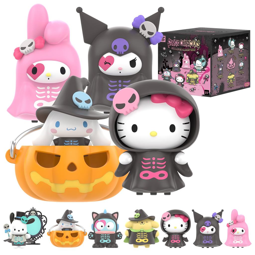 Direct From Japan☆TOP TOY Sanrio Characters "Halloween Trick Night" Series [1 Piece] Gachapon Blind 