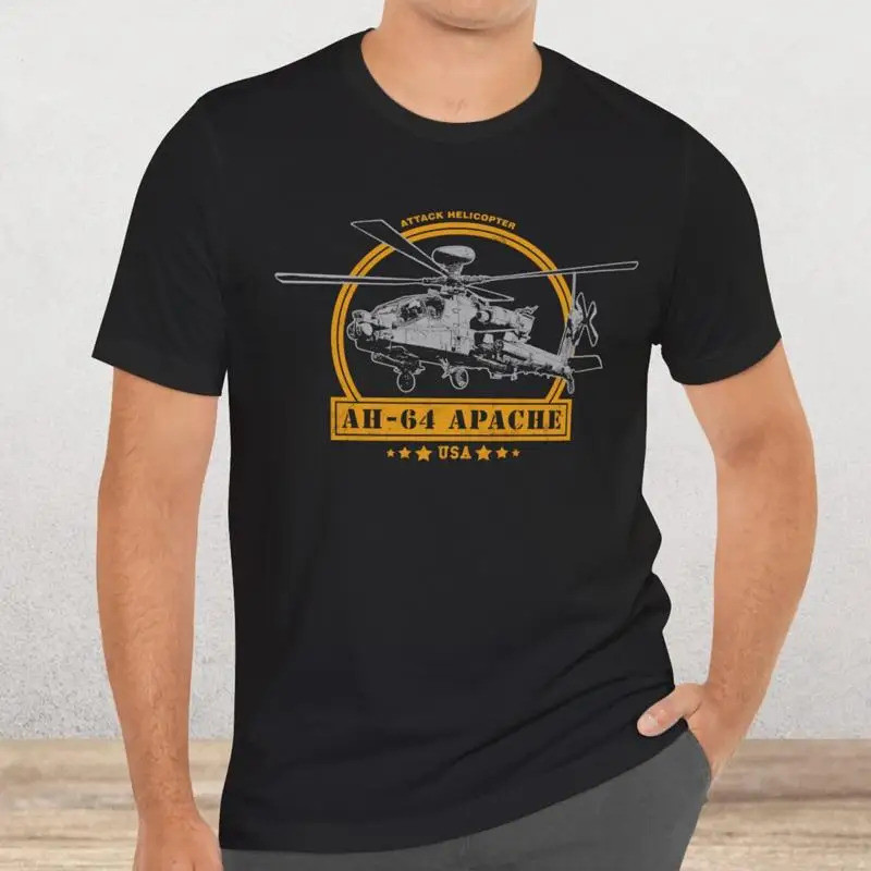 เสื้อยืดเฮลิคอปเตอร์ AH-64 Apache
