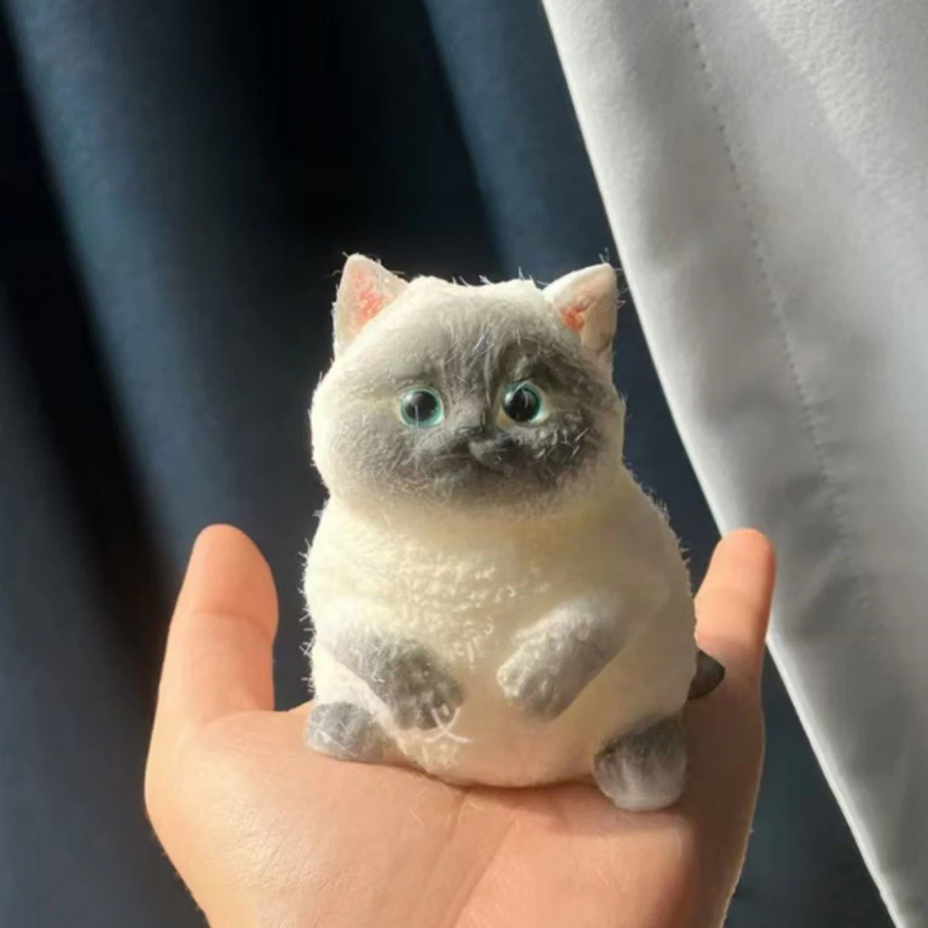 น่ารักแมวอ้วนสีส้มตุ๊กตาแมวนุ่มเหนียวสาวเด็กของขวัญวันเกิด Fidget Squishy ของเล่นเครื่องประดับสัตว์เลี้ยงของขวัญขายร้อน thumbnail 9
