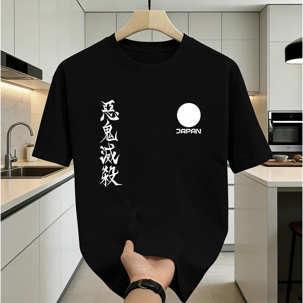 KATUN Kinetics เสื้อยืดแขนสั้นผ้าฝ้าย Jpn Upright Outelts เสื้อยืดผ้าฝ้ายอินเทรนด์พิมพ์ผู้ชายฤดูร้อน