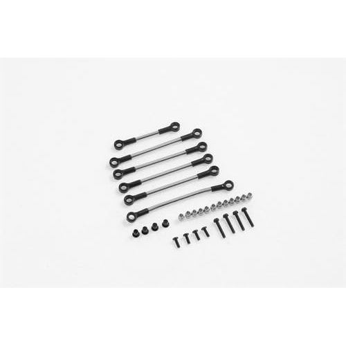 FMS FCX18 รถ RC Crawler RC รถบรรทุกอะไหล่: ชุดก้านโลหะสําหรับ FCX18 Rc รถอะไหล่ 1/18 Toyota Cruiser 