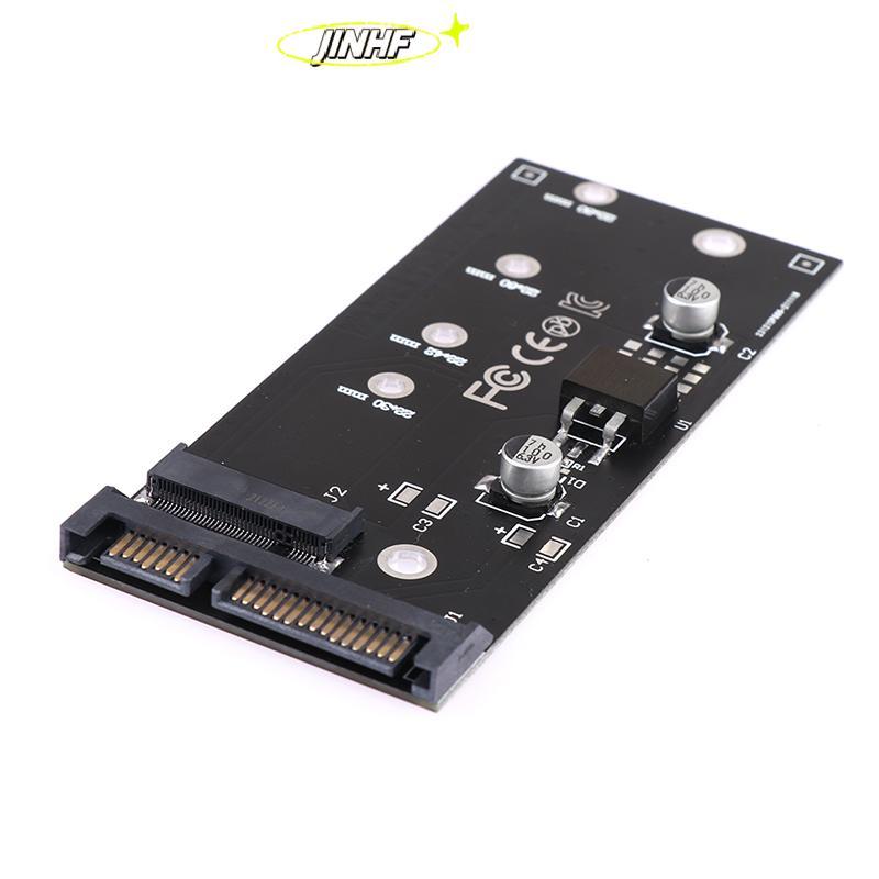 [BestBuyshop] B+M key M.2 ngff ssd to m.2 sata 3 lifter m.2 to sata adapter การ์ดขยาย New Stock