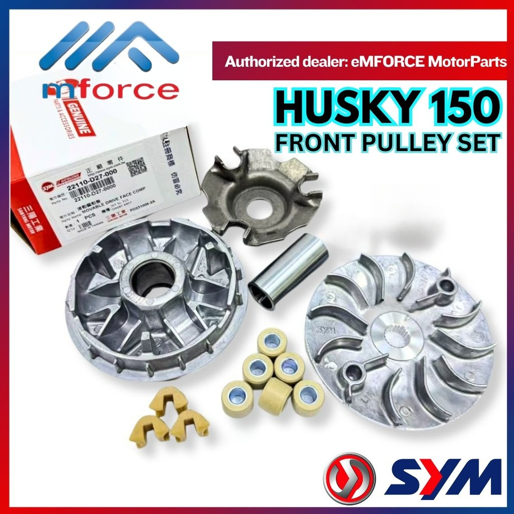 SYM HUSKY150 HUSKY 150 NAGA155 CVT ด้านหน้า PULLEY ROLLER WEIGHT SLIDE PIECE SYM