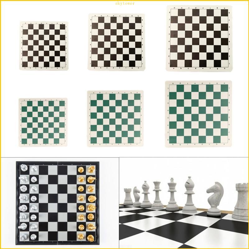 ST PU Tournament Chess Board Slip Travel Chess Board Mat Universal