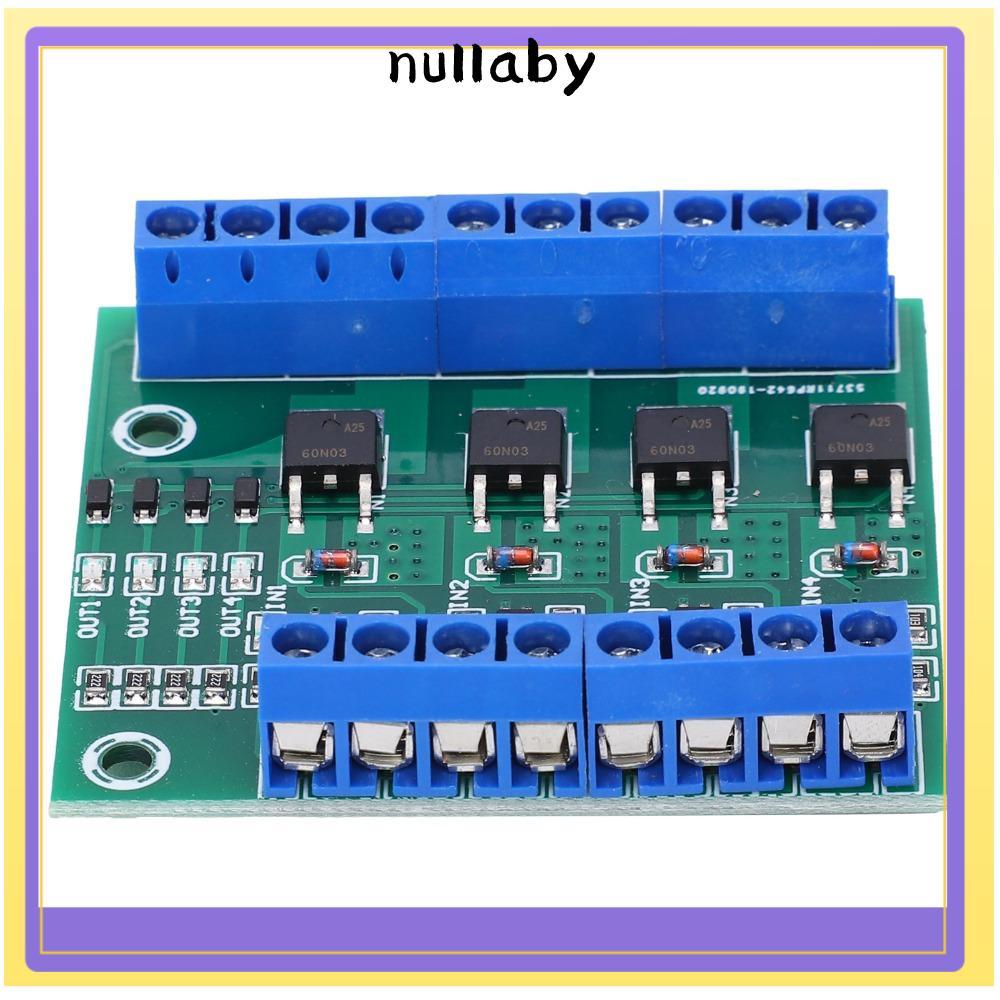NULLABY Field Effect Tube Module, PWM 3-20V 4-Channel 4‐Way MOS Tube Module, Electronic Circuit 0~1K