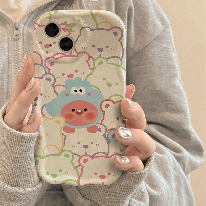 เคสหมีน่ารัก Samsung S24 S25 J7Prime M34 F34 S23FE S26 S21FE S20FE S22 S23 S21Ultra S25Ultra S21 S24