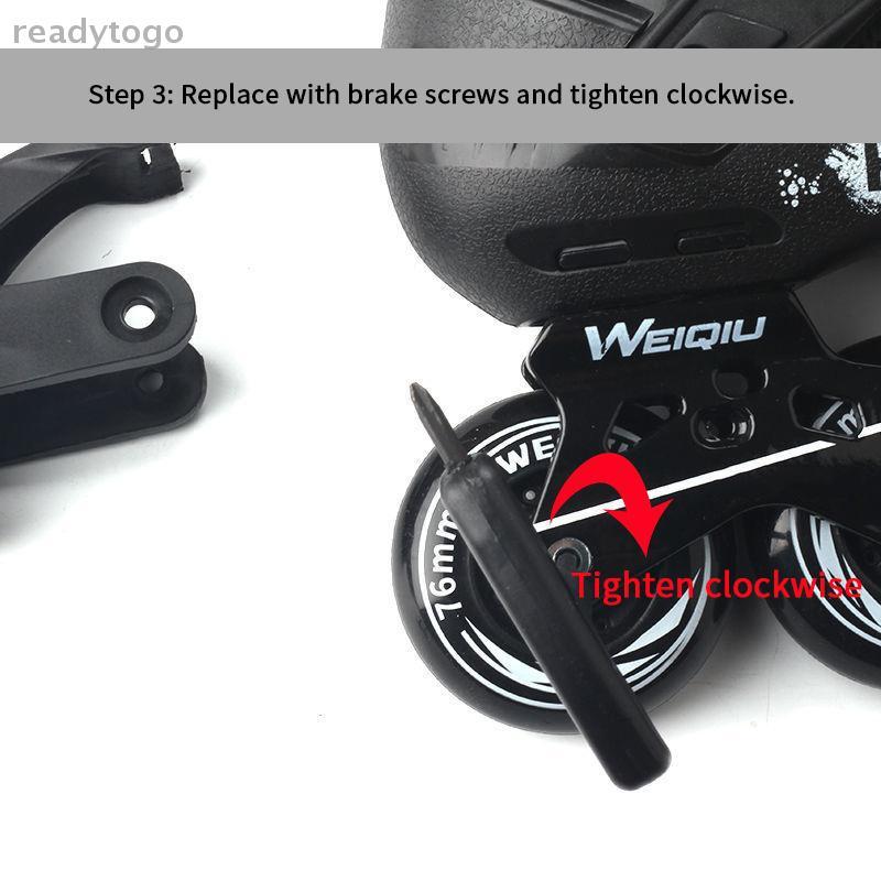 [RDY] Universal Roller Skate Brakes Stopper Replacement Kids Inline Skate Brake Roller Skate Blo Pad