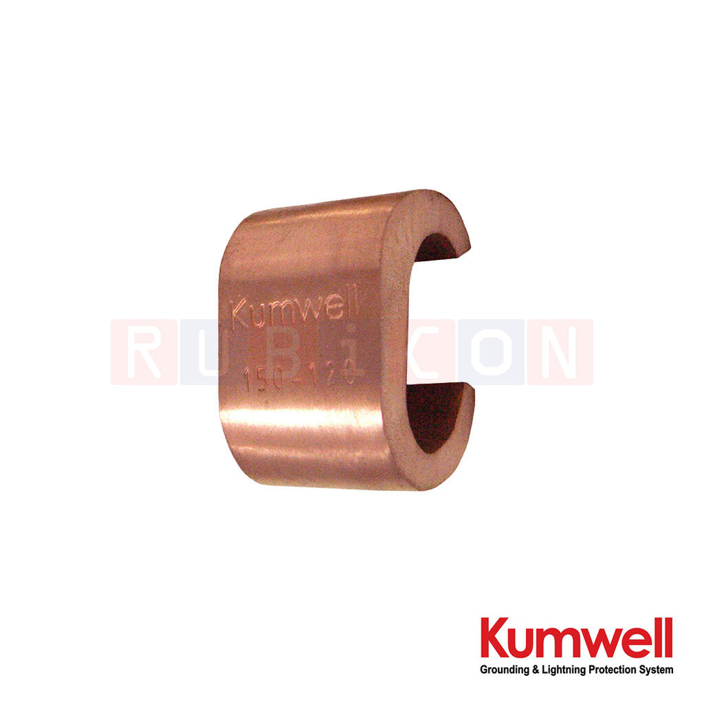 KUMWELL CCC-Series ซีแคล้มทองแดง (Copper C-Clamp) คลิปทองแดงเชื่อมต่อสายไฟ ประเภท C