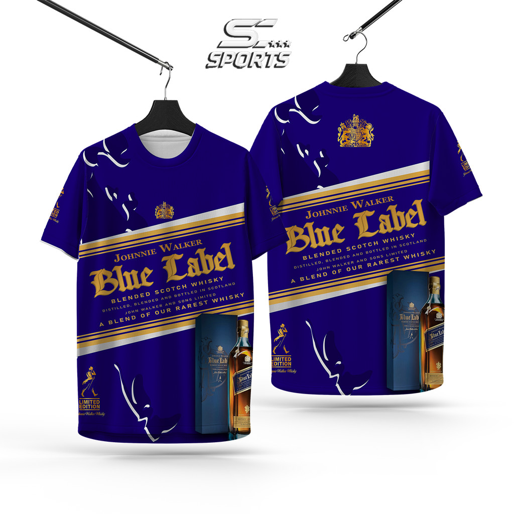 เสื้อแฟชั่นสตรีทโทนน้ำเงินทอง Luxury Blue Limited Drop งานพรีเมียม