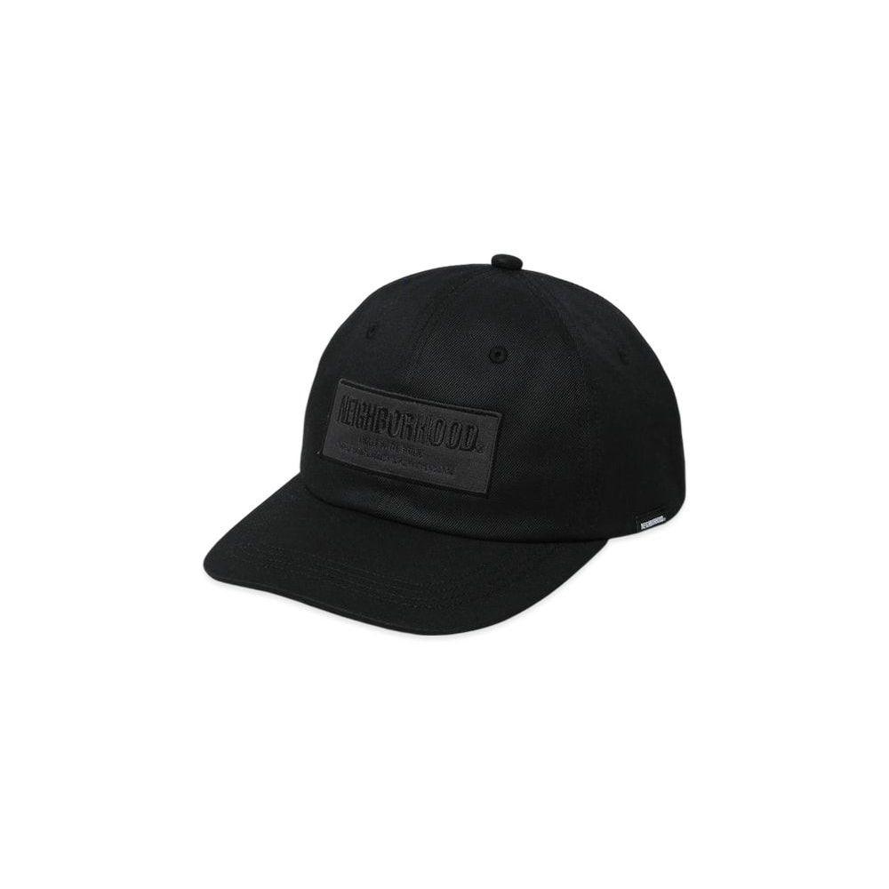 NEIGHBORHOOD Dad Cap-1 Black Unused