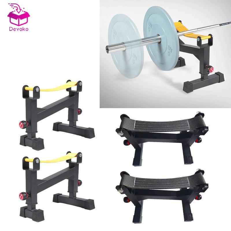 Deadlift Sling Racks 5 ระดับเหล็กคาร์บอน พร้อม Wedge สำหรับ Squat และฝึกซ้อมเพื่อเพิ่มความแข็งแรง