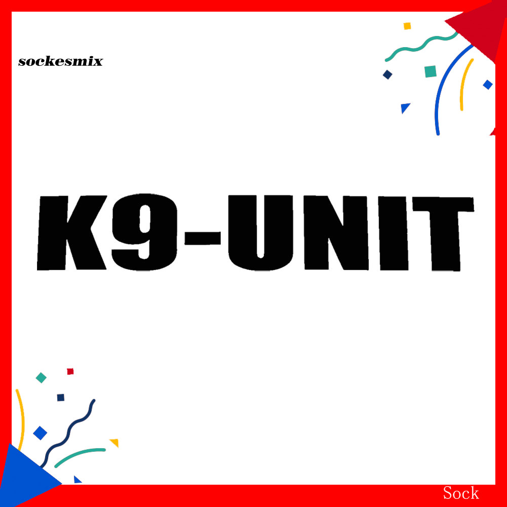 SX K9-Unit Car-Styling Vehicle Body Window สติ๊กเกอร์สะท้อนแสงตกแต่ง