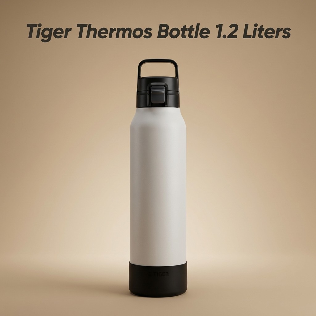 กระติกน้ำสุญญากาศ Tiger 1.5 ลิตร พร้อมหูจับ | Tiger Thermal Vacuum Bottle 1.5L with Handle