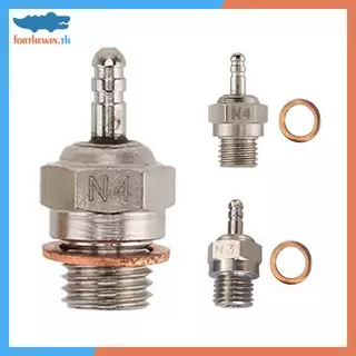 Forthewin 1 ชิ้น สากล #8 หัวเทียน N3 N4 ชิ้นส่วนเครื่องยนต์ Spark Nitro สําหรับ HSP RC รถ Part th