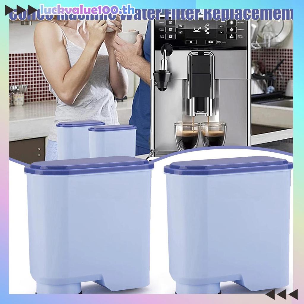 2 ชิ้นกรองกาแฟใช้งานร่วมกับ AquaClean Saeco CA6903/10/22/00/47/01 เปิดใช้งานคาร์บอน Softener เครื่อง