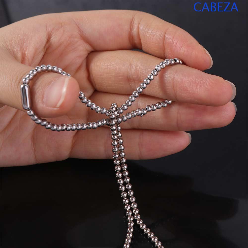CABEZA Magic Tricks Chain, Mentalism Close Up Molecular Chain Magic, Talent Shows Performance Gimmic