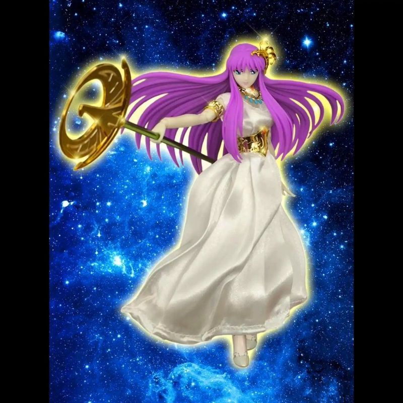 Gt เสื้อผ้าลําลอง Athena Saori Saint Cloth Seiya Myth Model EX Athena 20th Anniversary