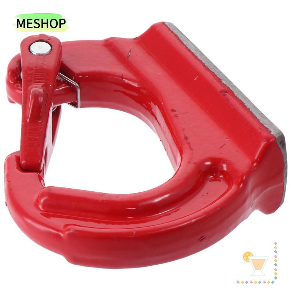 MESHOPTH ตะขอยกสําหรับงานหนัก, ตะขอสมอเชื่อม G80 เหล็กโลหะผสมสีแดง, ความจุ 4400lbs 2T พร้อมตะขอเชื่อ