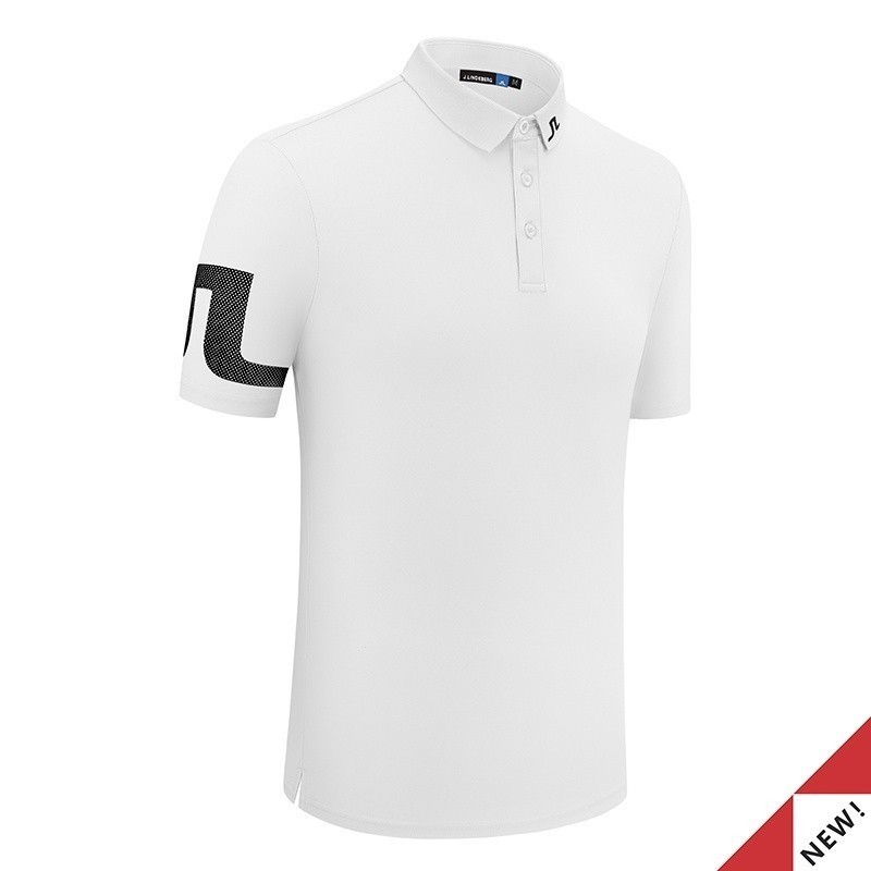 เสื้อกอล์ฟ Polo JLINDEBERG สำหรับฤดูร้อน ไซ즈 다양 S-4XL