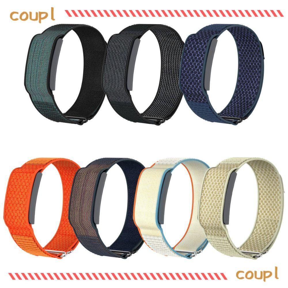 COUPLDW Sport Band, Loop Design Adjustable Fitness Tracker Strap, Nylon 22mm Breathable Bicep Band ส