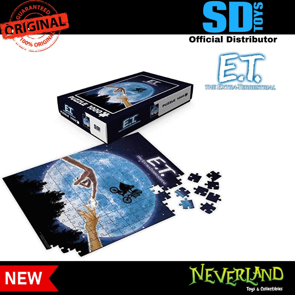 (🔵PRE-ORDER)SD Toys E.T. Movie Poster Puzzle 1000 Pieces SD toys