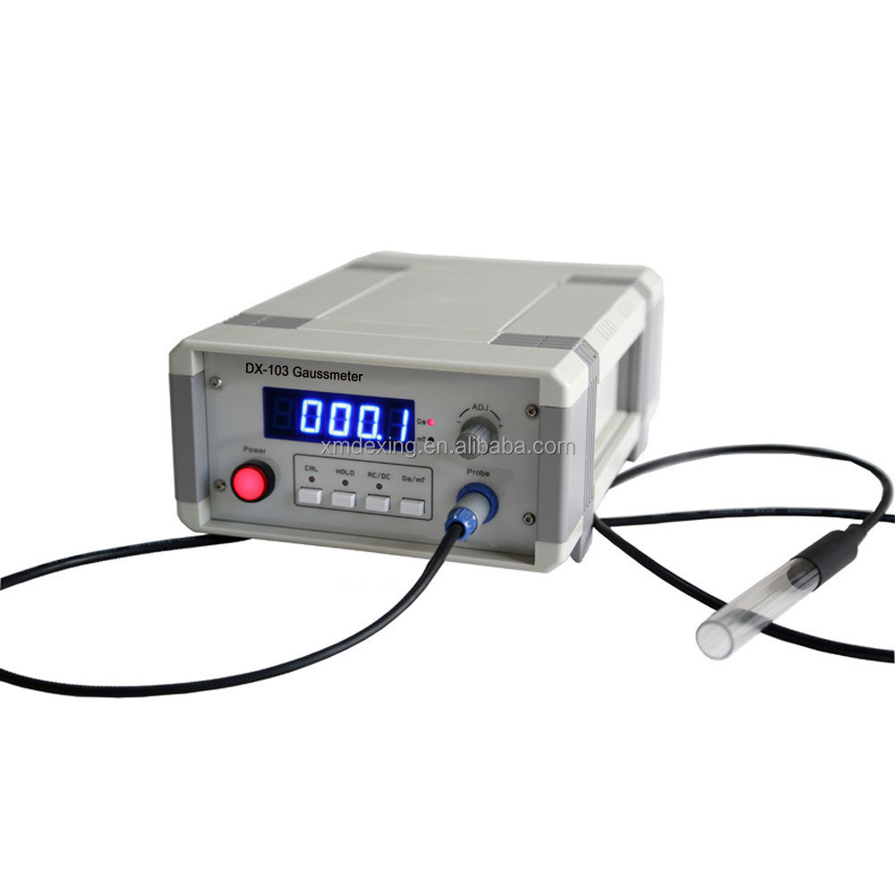 ชุดร้อน DX-103 AC/DC Digital Gaussmeter/เดสก์ท็อป Gaussmeter