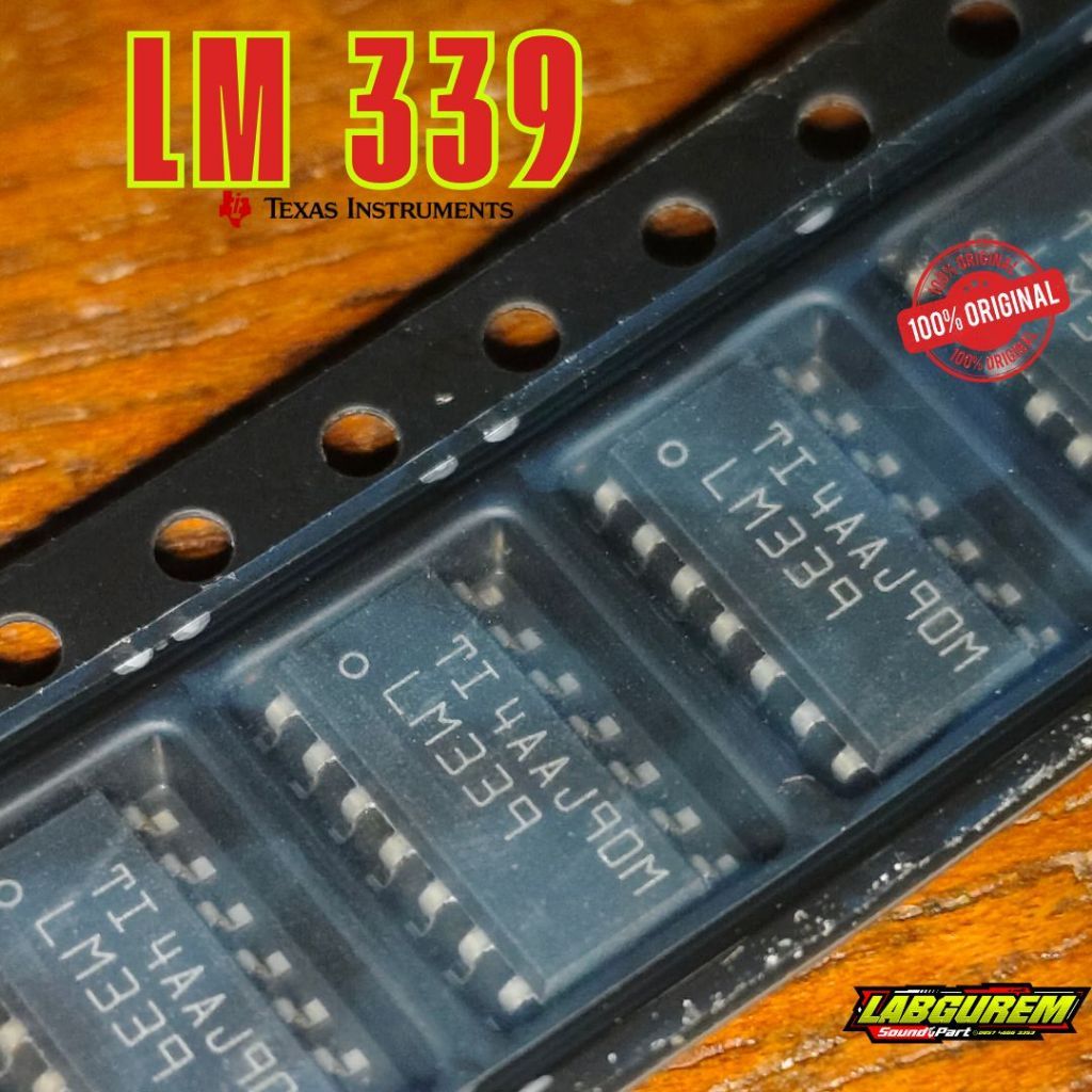 LM339 LM 339 SMD Comparator IC Low Power ORIGINAL TI