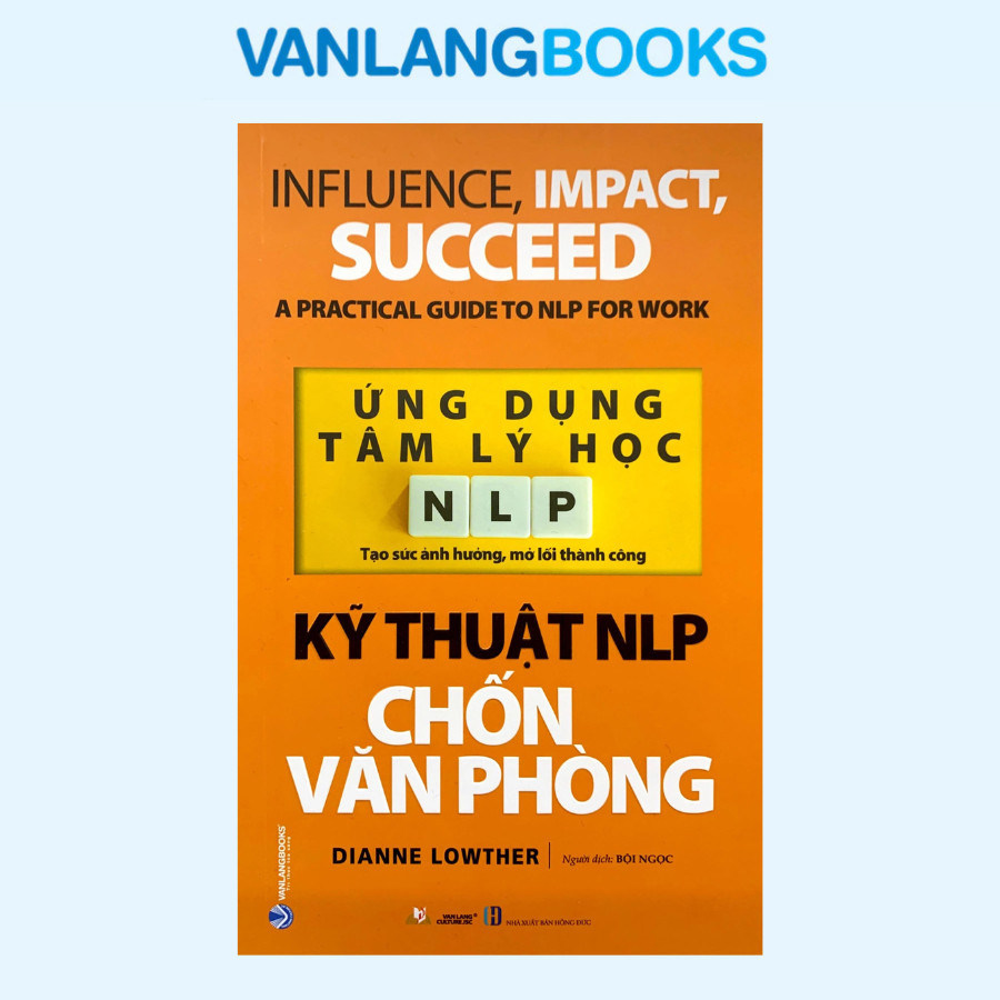 หนังสือ - สมัคร NLP จิตวิทยา - NLP เทคนิคในออฟฟิศ (แวนหลาง)