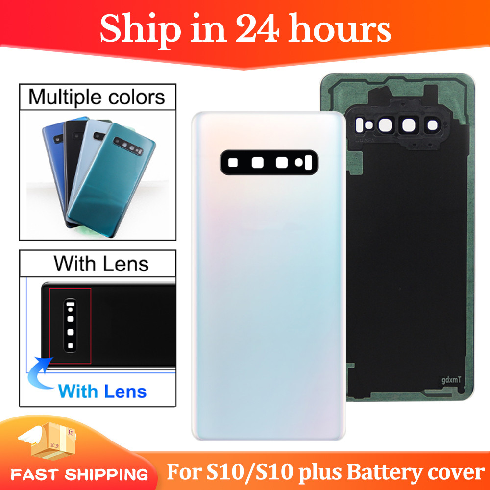 สําหรับ Samsung Galaxy S10 S10+ G975F G770 G975U G975W เปลี่ยนฝาหลัง
