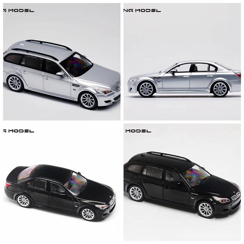 KING MODEL 1: 64 BMW M5 E60 Car Tile Tank Alloy Car MODEL Non-Remote จัดส่งฟรี ขายไม่คืนเงิน Non-Exc