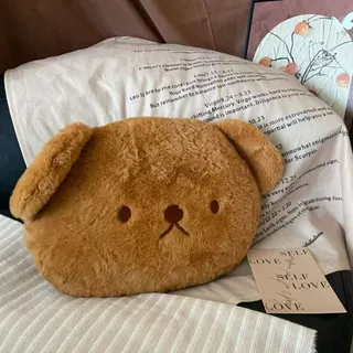 ตุ๊กตาตุ๊กตาหมีสีน้ําตาลน่ารัก – สหายนอนหลับนุ่ม & ของขวัญน่ารักสําหรับแฟน วันวาเลนไทน์ วันเกิด