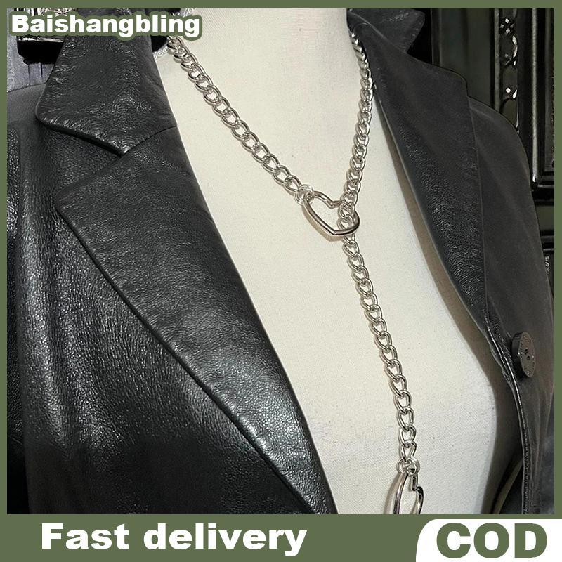 สร้อยข้อมือ BSBL Slip Chain ออกแบบคล้องคอหัวใจ สำหรับผู้หญิง