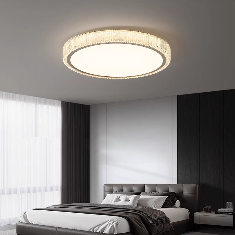 Bedroom ceiling light, modern minimalist light luxury master bedroom light, warm and romantic Italia
