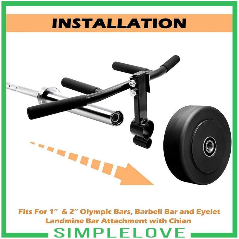 [Simple] T Bar Row Landmine สิ่งที่แนบมา Barbell โพสต์แทรก Landmine Barbell Handle สําหรับ Barbell H