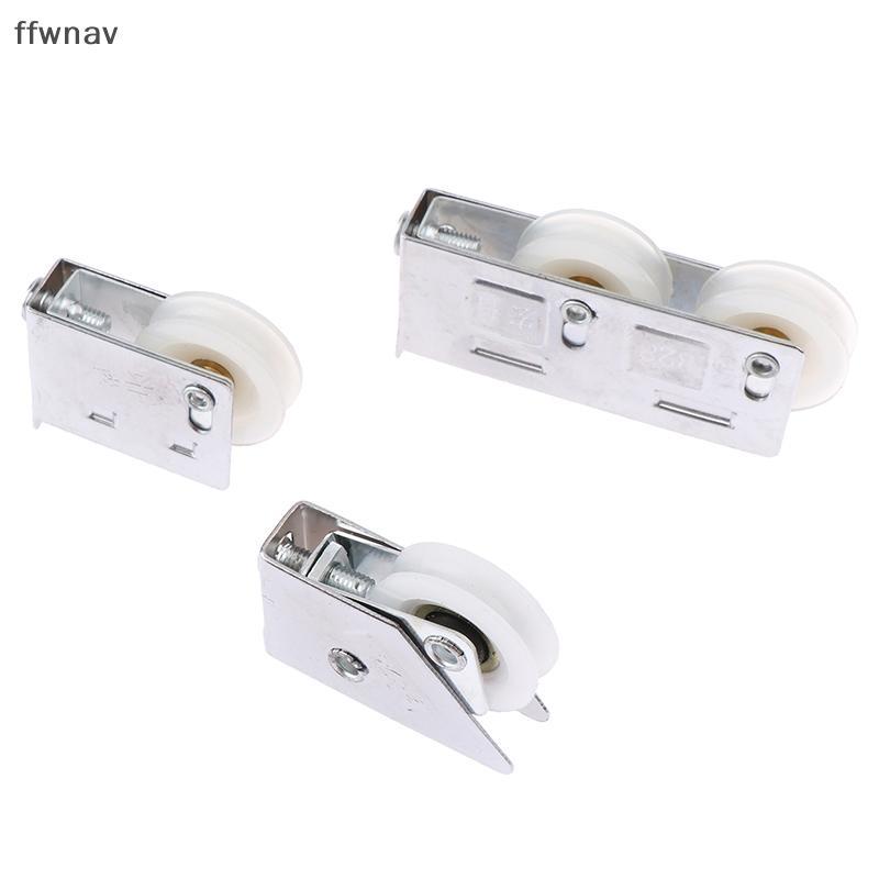 Ffwnav มู่เล่ย์หน้าต่างอลูมิเนียมอัลลอยด์ชนิด828 1ชุดล้อเลื่อนรางล้อเลื่อนรางล้อเลื่อนล้อทองแดง w/ ส