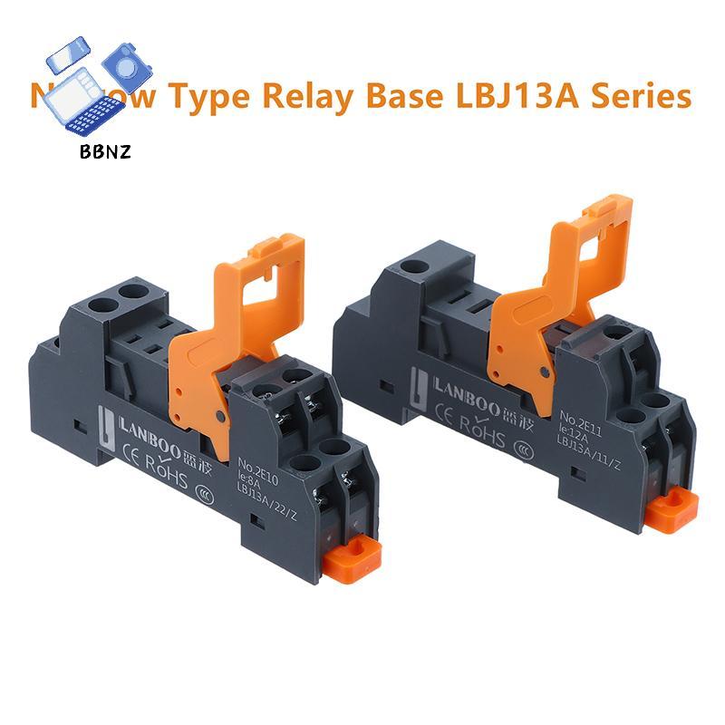 [BBNZ] N ประเภทรีเลย์ฐาน LBJ13A Series Precision Manufacturing 5Pin 8Pin 2NO2NC สําหรับ DC12V/24V/48
