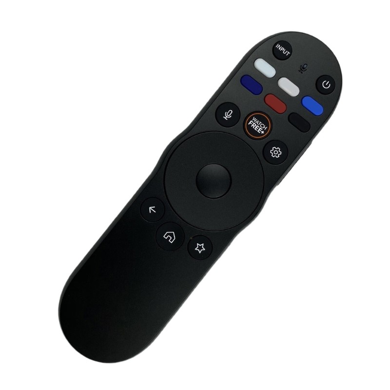 QUU รีโมทคอนโทรลสากล XRT270 สําหรับความบันเทิงภายในบ้านเค้าโครงปุ่มง่ายสบายวางหลักฐาน